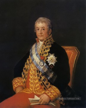  Anton Tableaux - Portrait de Jose Antonio Francisco de Goya